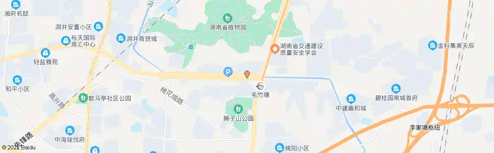 长沙坪坝塘_公交站地图_长沙公交_妙搜公交查询2025