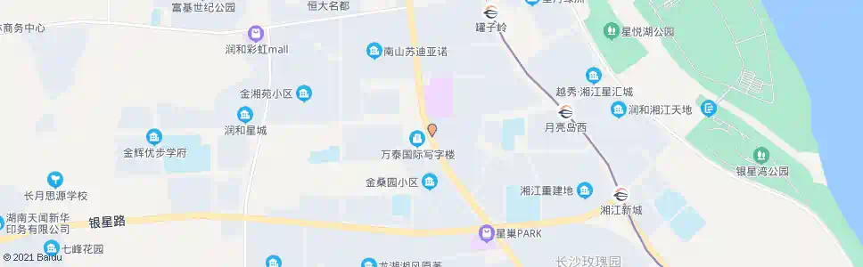 长沙戴公庙陵园招呼站_公交站地图_长沙公交_妙搜公交查询2025