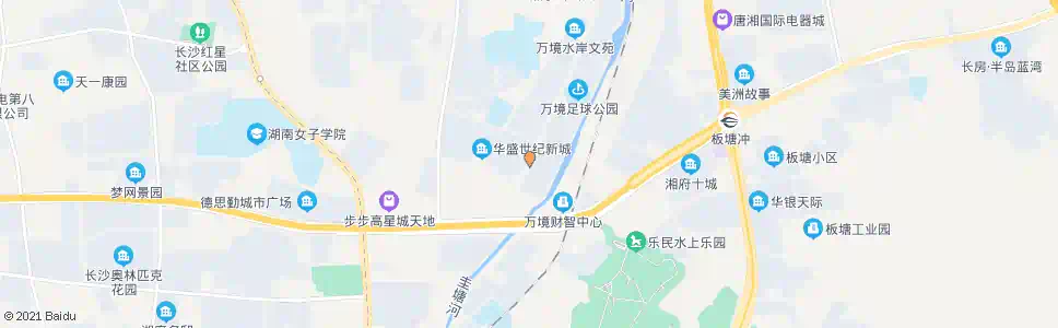 长沙圭塘路井莲路口_公交站地图_长沙公交_妙搜公交查询2025
