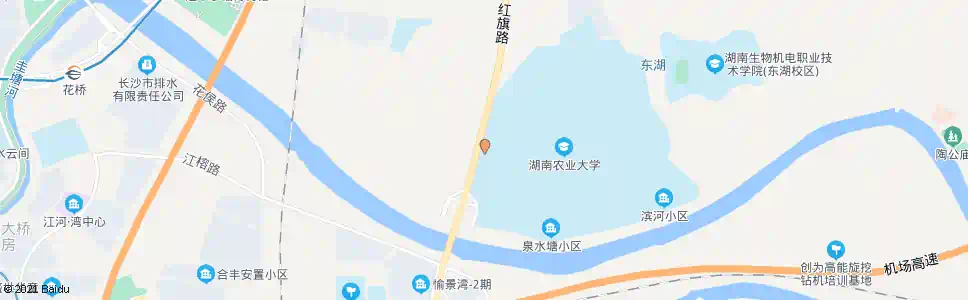 长沙湖南农业大学西门_公交站地图_长沙公交_妙搜公交查询2025