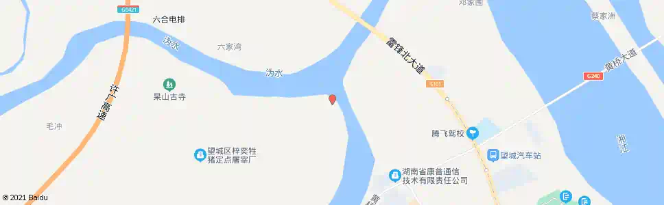 长沙三岔河桥_公交站地图_长沙公交_妙搜公交查询2025