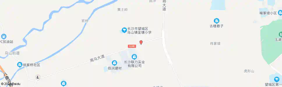长沙金塘小学_公交站地图_长沙公交_妙搜公交查询2025