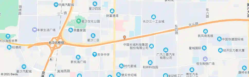 长沙三一宿舍_公交站地图_长沙公交_妙搜公交查询2025