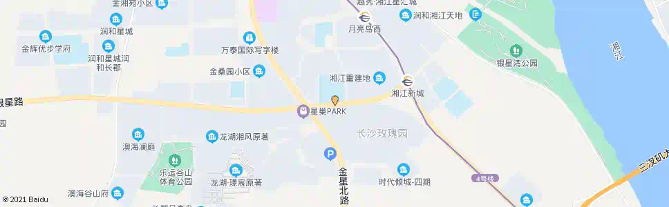 长沙星城实验中学_公交站地图_长沙公交_妙搜公交查询2025