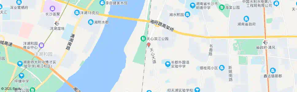 长沙黑石铺_公交站地图_长沙公交_妙搜公交查询2025