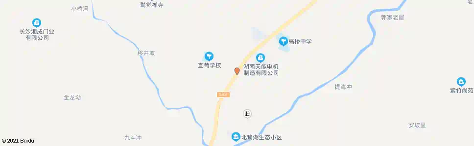 长沙菖马路口_公交站地图_长沙公交_妙搜公交查询2025