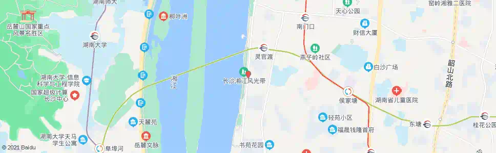 长沙糖坊巷_公交站地图_长沙公交_妙搜公交查询2025