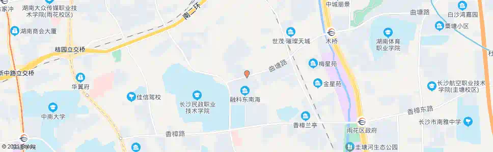 长沙北冲新屋_公交站地图_长沙公交_妙搜公交查询2025