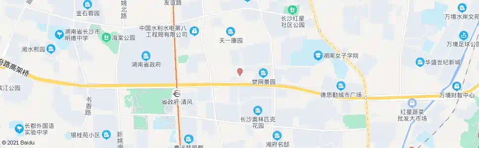 长沙省商检局_公交站地图_长沙公交_妙搜公交查询2025