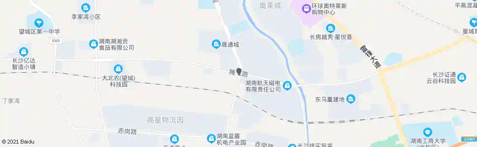 长沙马桥河路口_公交站地图_长沙公交_妙搜公交查询2025