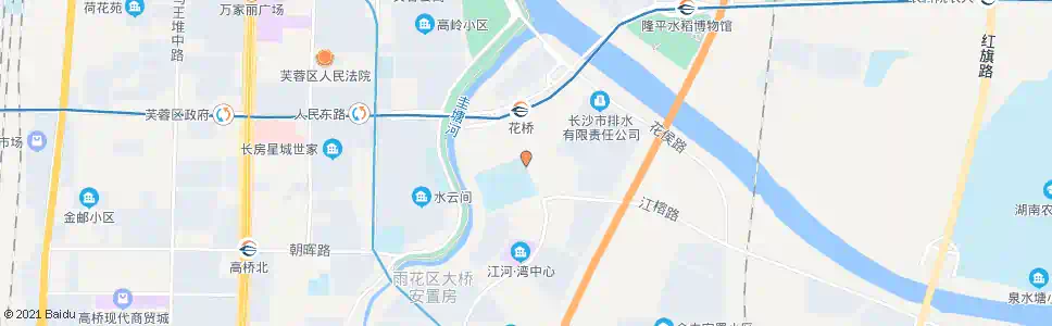长沙棕树路口_公交站地图_长沙公交_妙搜公交查询2025