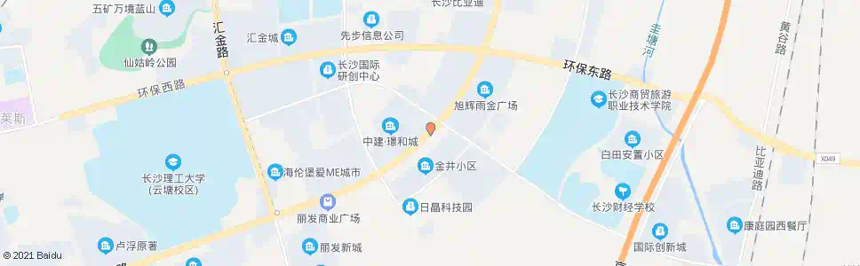 长沙万家丽路振华路口_公交站地图_长沙公交_妙搜公交查询2025