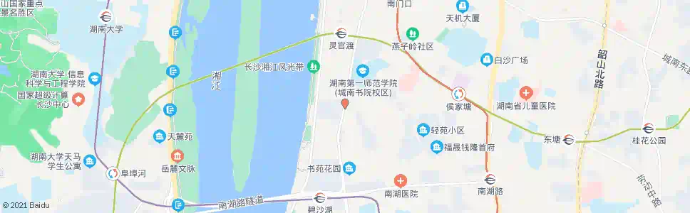 长沙大椿桥_公交站地图_长沙公交_妙搜公交查询2025