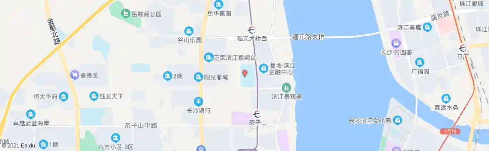 长沙长郡滨江中学_公交站地图_长沙公交_妙搜公交查询2025