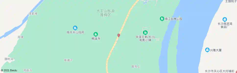长沙坪塘大道巡抚路口_公交站地图_长沙公交_妙搜公交查询2025