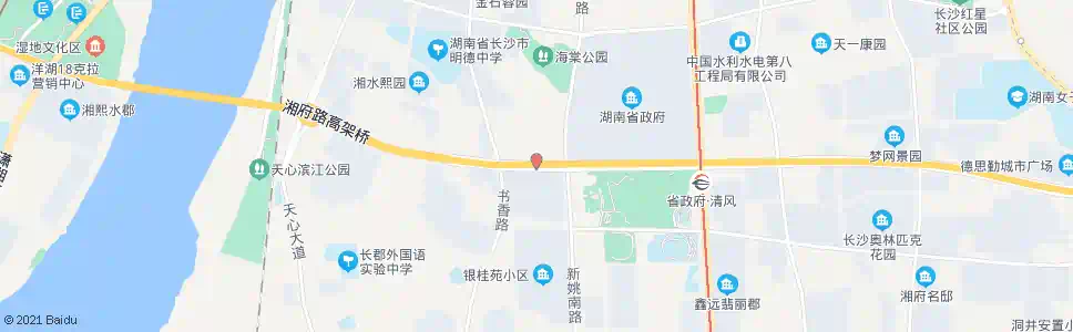 长沙新姚路口_公交站地图_长沙公交_妙搜公交查询2025