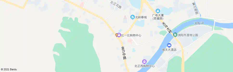 长沙金沙路市场_公交站地图_长沙公交_妙搜公交查询2025