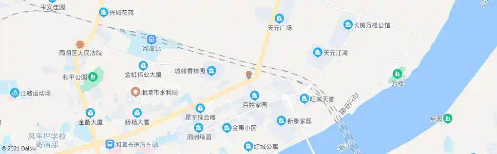 长沙护潭广场_公交站地图_长沙公交_妙搜公交查询2025