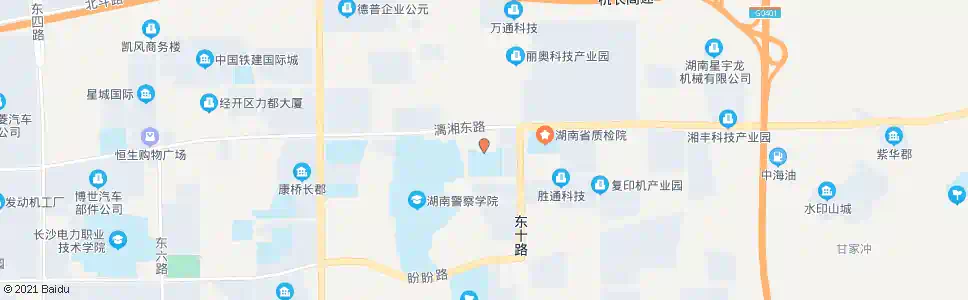 长沙华夏实验学校_公交站地图_长沙公交_妙搜公交查询2025