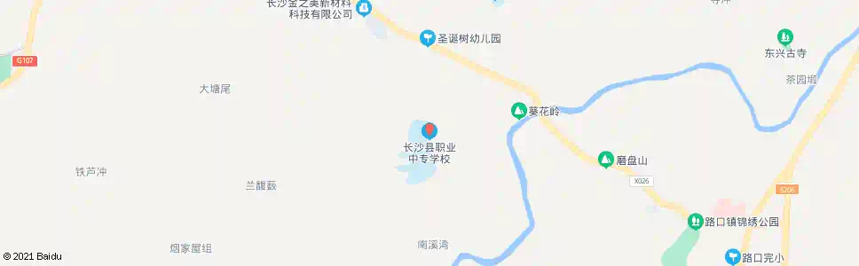 长沙职业中专_公交站地图_长沙公交_妙搜公交查询2025