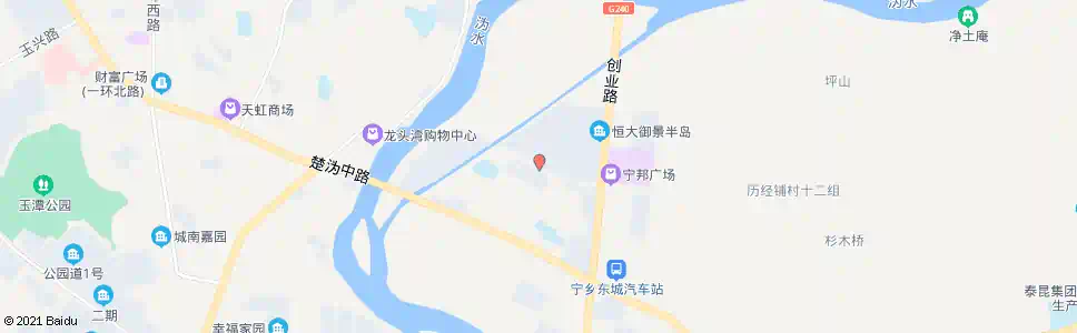 长沙玉潭东路口_公交站地图_长沙公交_妙搜公交查询2025