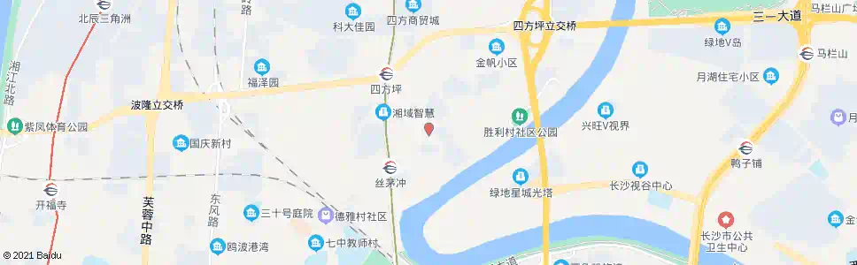 长沙万家丽路浏阳河路口_公交站地图_长沙公交_妙搜公交查询2025