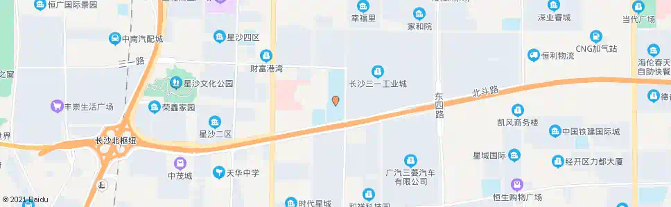 长沙实验中学_公交站地图_长沙公交_妙搜公交查询2025