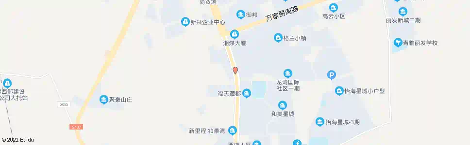 长沙芙蓉南路高云路口_公交站地图_长沙公交_妙搜公交查询2025