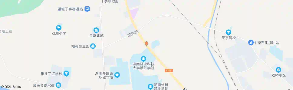 长沙林科大涉外学院_公交站地图_长沙公交_妙搜公交查询2025