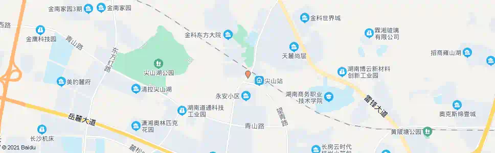 长沙金科东方大院_公交站地图_长沙公交_妙搜公交查询2025