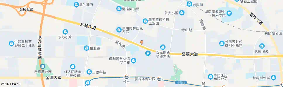长沙信息园_公交站地图_长沙公交_妙搜公交查询2025