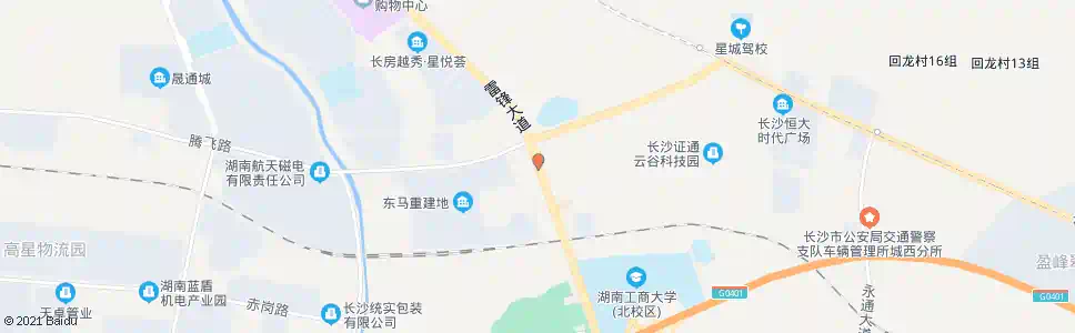 长沙金星路口南_公交站地图_长沙公交_妙搜公交查询2025