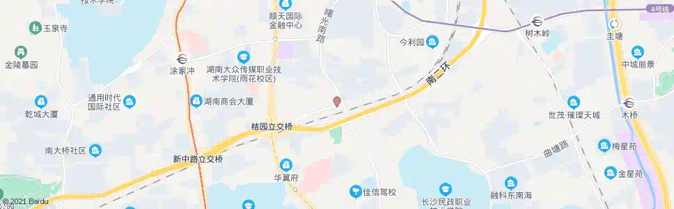 长沙华侨村_公交站地图_长沙公交_妙搜公交查询2025