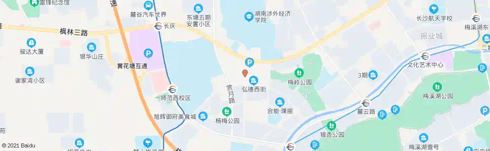 长沙沐风路枫林路口_公交站地图_长沙公交_妙搜公交查询2025