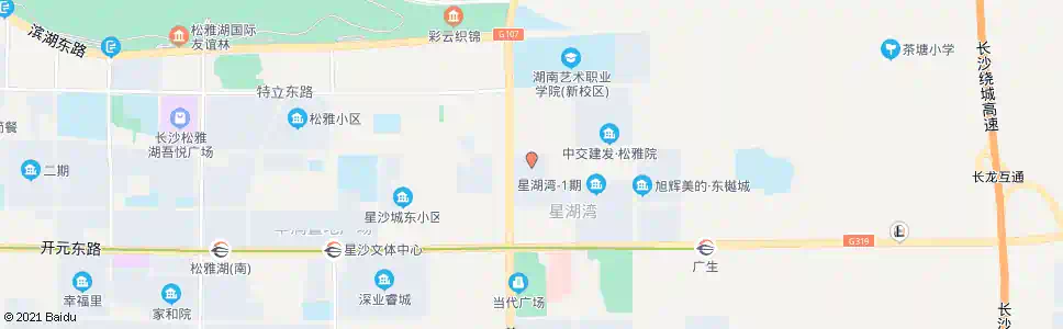 长沙县公安局(西)_公交站地图_长沙公交_妙搜公交查询2025