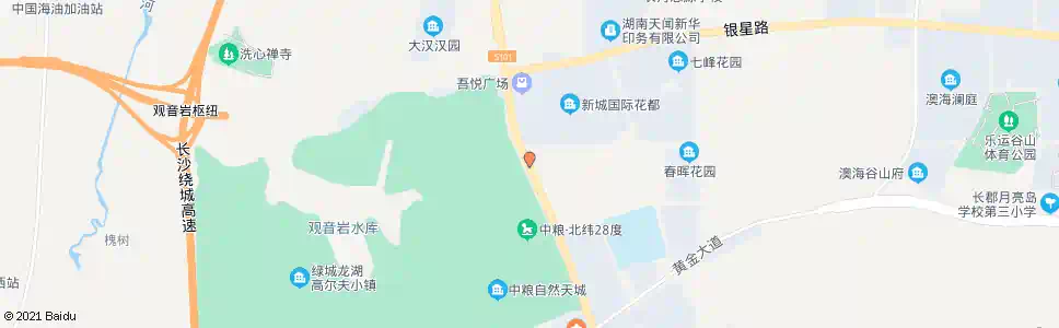 长沙雷锋大道口_公交站地图_长沙公交_妙搜公交查询2025