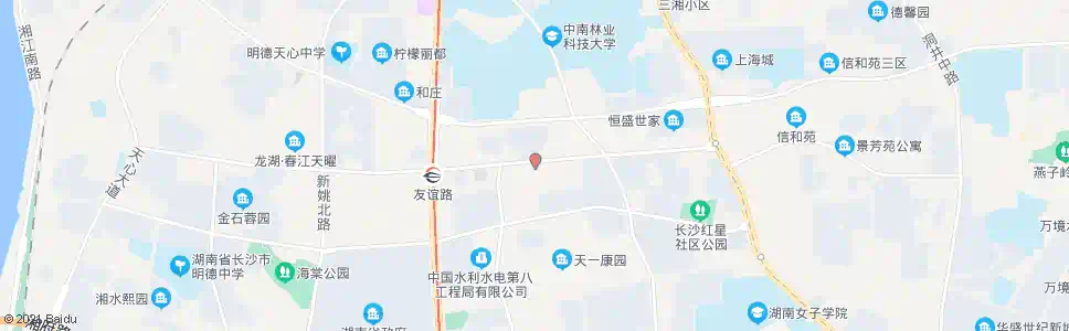 长沙青园_公交站地图_长沙公交_妙搜公交查询2025