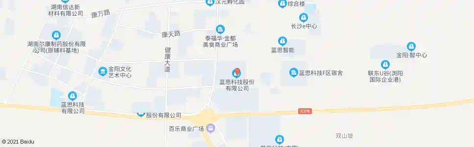 长沙蓝色科技园_公交站地图_长沙公交_妙搜公交查询2025