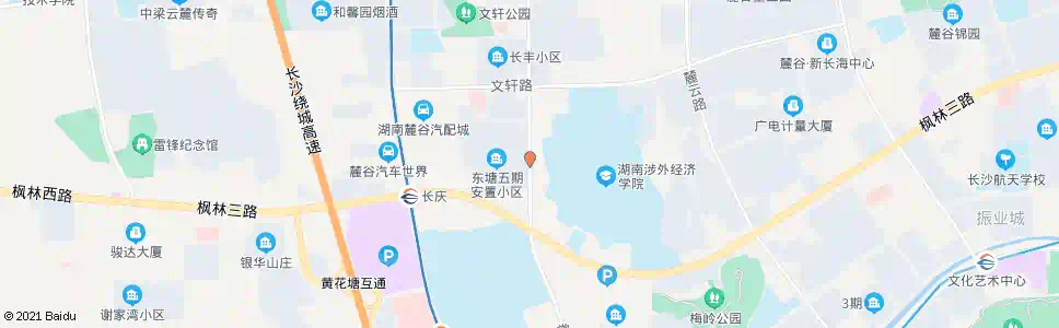长沙涉外西门_公交站地图_长沙公交_妙搜公交查询2025