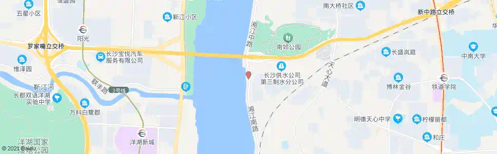 长沙猴子石大桥东_公交站地图_长沙公交_妙搜公交查询2025