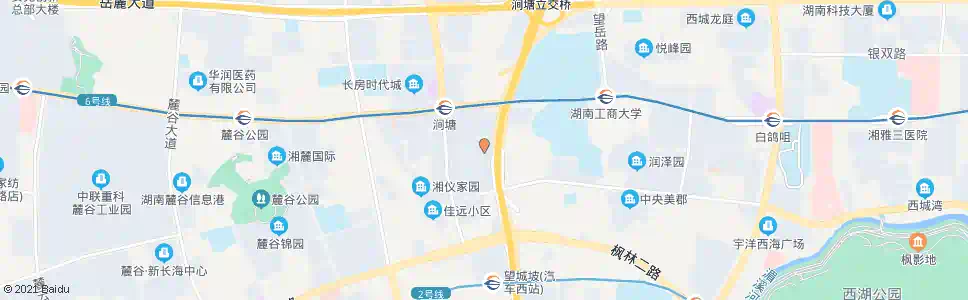 长沙郁金香精品建材城_公交站地图_长沙公交_妙搜公交查询2025