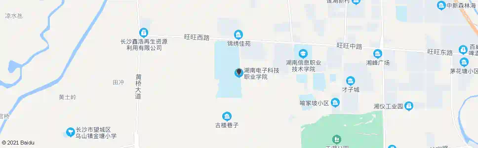 长沙电子技校_公交站地图_长沙公交_妙搜公交查询2025