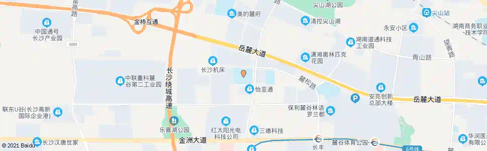 长沙高新技术工程学校_公交站地图_长沙公交_妙搜公交查询2025