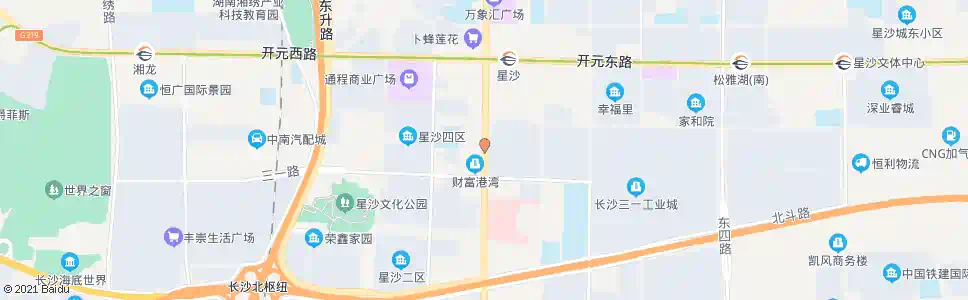 长沙经开区_公交站地图_长沙公交_妙搜公交查询2025