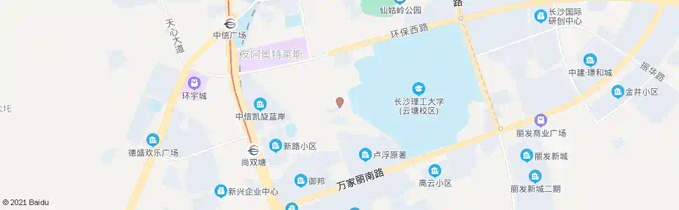 长沙长沙理工大学云塘校区西门_公交站地图_长沙公交_妙搜公交查询2025