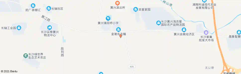 长沙打卦岭_公交站地图_长沙公交_妙搜公交查询2025