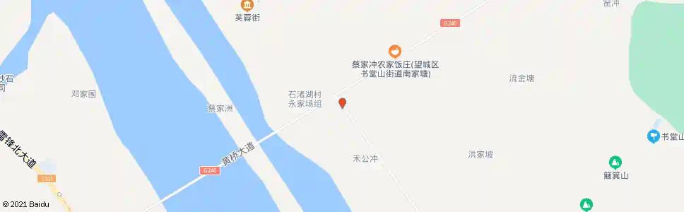 长沙湘江北路黄桥大道口_公交站地图_长沙公交_妙搜公交查询2025