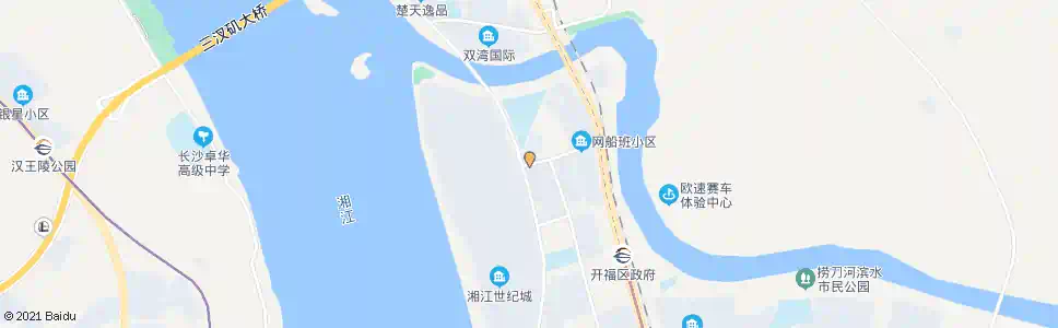 长沙金泰路西(招呼站)_公交站地图_长沙公交_妙搜公交查询2025