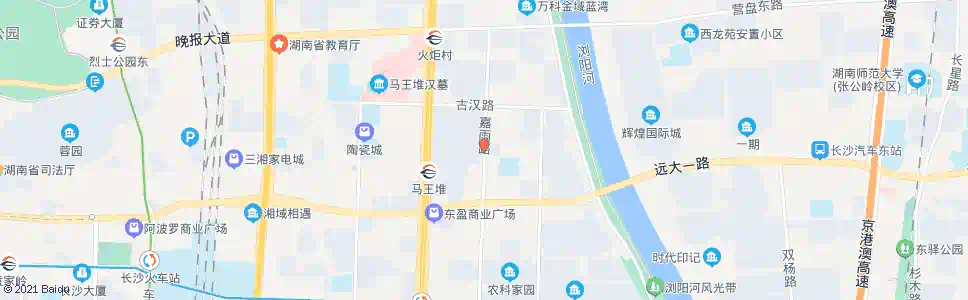 长沙陶家山北_公交站地图_长沙公交_妙搜公交查询2025