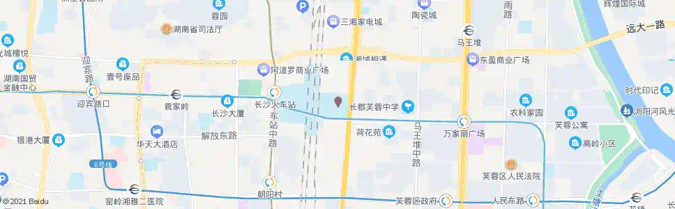长沙锦泰广场(火车站)_公交站地图_长沙公交_妙搜公交查询2025